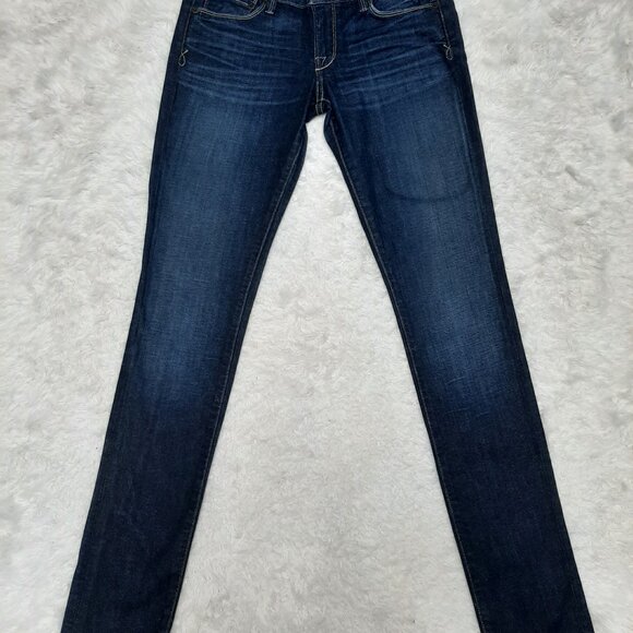Lucky Brand Woman's Blue Lola Skinny Jeans Size 2/26 - Picture 3 of 10